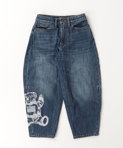 POLO RALPH LAUREN CHILDRENSWEAR（ポロ ラルフ ローレン チルドレンズウェア）の「カーブド テーパード Polo ベア ジーンズ（デニムパンツ・キッズ・ブルー・16/10/7/14）」の3枚目の写真