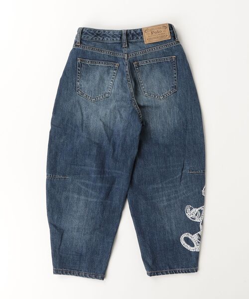 POLO RALPH LAUREN CHILDRENSWEAR（ポロ ラルフ ローレン チルドレンズウェア）の「カーブド テーパード Polo ベア ジーンズ（デニムパンツ・キッズ・ブルー・16/10/7/14）」の2枚目の写真