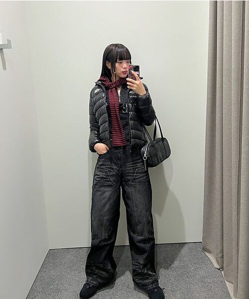 MILK WAVE（ミルクウェーブ）の「ブレンディッドラッタンゴチェーンショルダーバッグ[チャコール]（ショルダーバッグ・レディース・その他・FREE）」の12枚目の写真