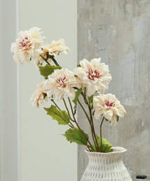 a.depeche（アデペシュ）の「【a.depeche/アデペシュ】アーティフィシャルフラワー（造花）　colorer ダリア WH（フラワーベース）」