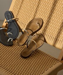 NICOLAS LAINAS | ＜WEB限定サイズ有＞【NICOLAS LAINAS】別注トングフラットサンダル(サンダル)