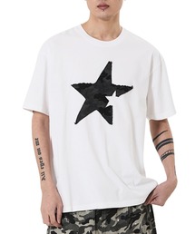 『OY/オーワイ』CAMO STAR PATCH TEE /カモスターパッチTシャツ