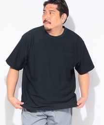 Tシャツ 半袖 メンズ 大きいサイズ 快ラクWEAR ドライ クルーネック カットソー B&T CLUB (ビーアンドティークラブ)