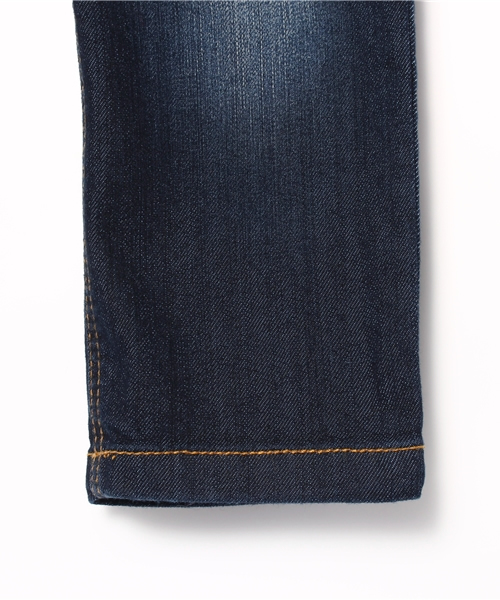 Right-on（ライトオン）の「【MPS】デニムワールドペンキストレート（デニムパンツ・キッズ・ダークインディゴブルー・140/110/130/90/100/120）」の5枚目の写真