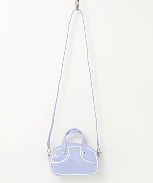 PUMA(プーマ)の「プーマ【PUMA】- グリップバッグ【1976 MICRO GRIP BAG INTENSE LAVENDER 091824-09】(ショルダーバッグ・レディース・ラベンダー・ONE SIZE)」の5枚目の写真