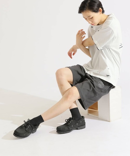 PARIS SAINT-GERMAIN(パリサンジェルマン)の「【Paris Saint-Germain / パリ・サン=ジェルマン】 JP METALIC LOGO SHORTS(その他パンツ・メンズ・チャコールグレー/ブラック/グリーン/ホワイト・LARGE/MEDIUM/SMALL)」の21枚目の写真