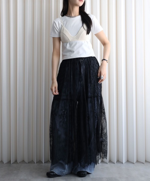model：164cm. 着用サイズ：FREE