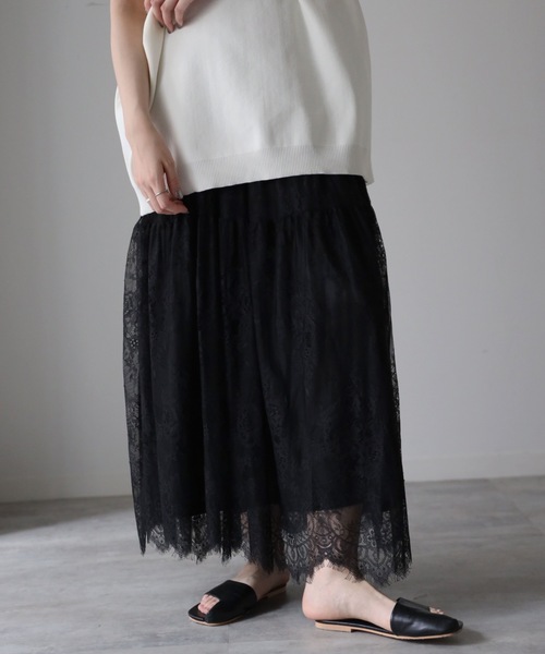 model：164cm. 着用サイズ：FREE