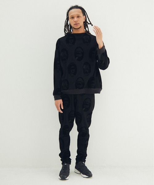 STOF(ストフ)の「Anarchy/Flocky Pulover(Tシャツ/カットソー・メンズ・ブラック/ホワイト・M/S)」の4枚目の写真