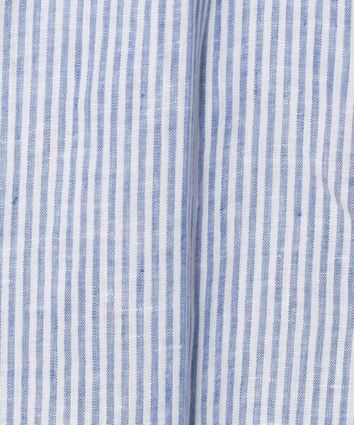 A DAY IN THE LIFE UNITED ARROWS(アデイインザライフユナイテッドアローズ)の「リネン シャンブレー ジャスト 7分袖 シャツ<A DAY IN THE LIFE>(シャツ/ブラウス・メンズ・ライトブルー/その他1/ナチュラル・L/XL/M/S)」の19枚目の写真
