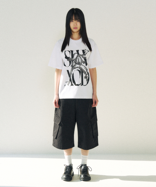 SLOWACID（スローアシッド）の「ラスティロゴ半袖Tシャツ[ホワイト]（Tシャツ/カットソー・レディース・その他・LARGE/MEDIUM/SMALL/X-LARGE）」の5枚目の写真
