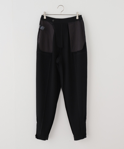 IENA LA BOUCLE(イエナラブークル)の「IENA LA BOUCLE バックサテンジョーゼットパンツ(その他パンツ・レディース・ブラック・38/36)」の19枚目の写真