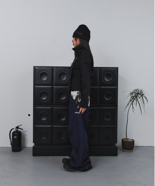 TANSANMAGNESIUM（タンサン マグネシウム）の「ビッグボタンハイネックジャケット（ブラック）（その他アウター・レディース・その他・O/S）」の10枚目の写真