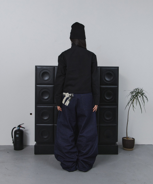 TANSANMAGNESIUM（タンサン マグネシウム）の「ビッグボタンハイネックジャケット（ブラック）（その他アウター・レディース・その他・O/S）」の11枚目の写真