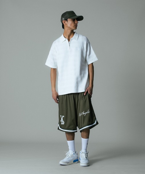 XLARGE(エクストララージ)の「CLASSIC BASKETBALL SHORT PANTS(その他パンツ・メンズ・ブラック/グリーン・XL/L/M/S)」の5枚目の写真