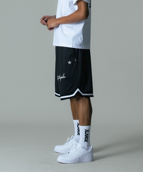 XLARGE(エクストララージ)の「CLASSIC BASKETBALL SHORT PANTS(その他パンツ・メンズ・ブラック/グリーン・XL/L/M/S)」の7枚目の写真
