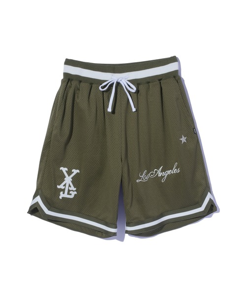 XLARGE(エクストララージ)の「CLASSIC BASKETBALL SHORT PANTS(その他パンツ・メンズ・ブラック/グリーン・XL/L/M/S)」の3枚目の写真