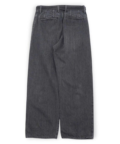 yoko sakamoto(ヨーコサカモト)の「【YOKO SAKAMOTO】BELTED TROUSERS(デニムパンツ・メンズ・インディゴブルー/ブラック・SMALL/MEDIUM/LARGE/X-LARGE)」の5枚目の写真