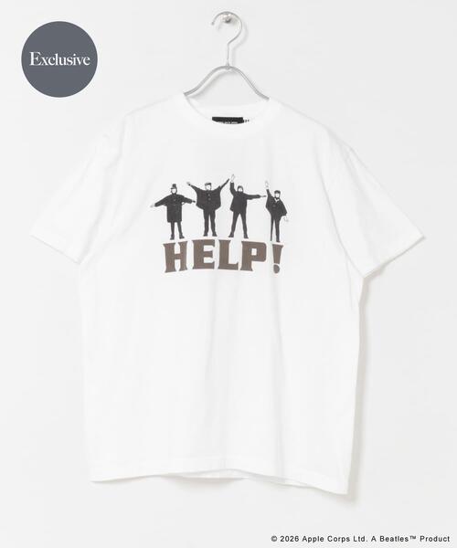 GOOD ROCK SPEED（グッドロックスピード）の「『別注』GOOD ROCK SPEED×DOORS　BEATLES HELP（Tシャツ/カットソー・レディース・ピンク系その他/ブラック系その他/ブルー系その他/ホワイト系その他・ONE）」の2枚目の写真