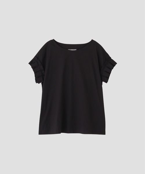 MARGARET HOWELL(マーガレットハウエル)の「YARN DYE WASHED COTTON(シャツ/ブラウス・レディース・ブラック/ライトグレー・2/1)」の4枚目の写真