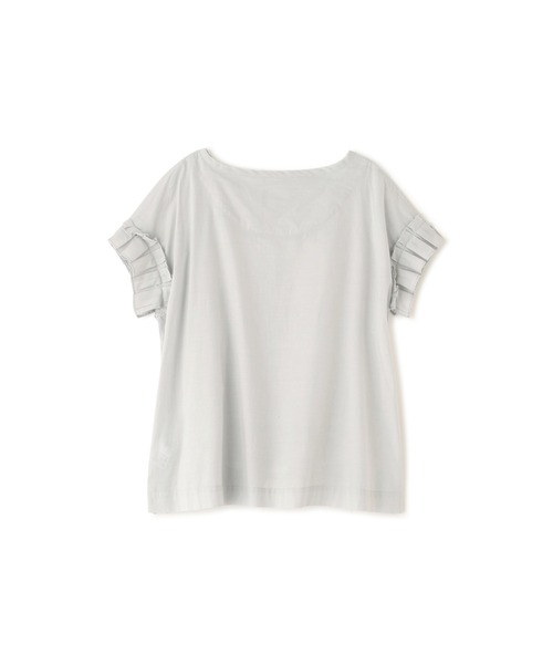 MARGARET HOWELL(マーガレットハウエル)の「YARN DYE WASHED COTTON(シャツ/ブラウス・レディース・ブラック/ライトグレー・2/1)」の9枚目の写真