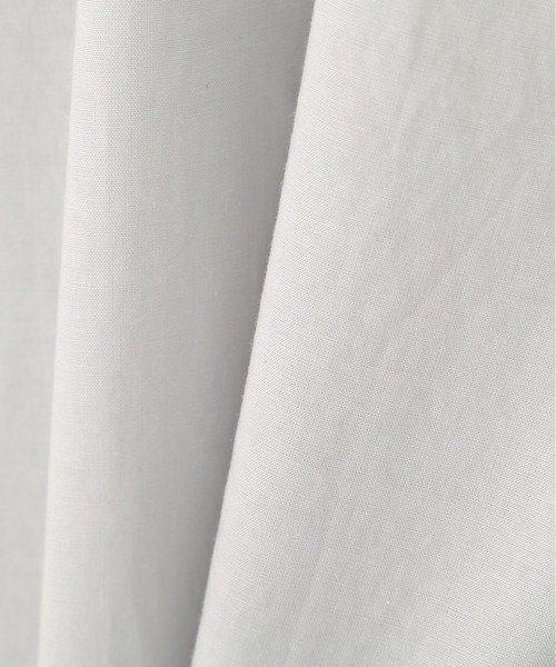 MARGARET HOWELL(マーガレットハウエル)の「YARN DYE WASHED COTTON(シャツ/ブラウス・レディース・ブラック/ライトグレー・2/1)」の10枚目の写真