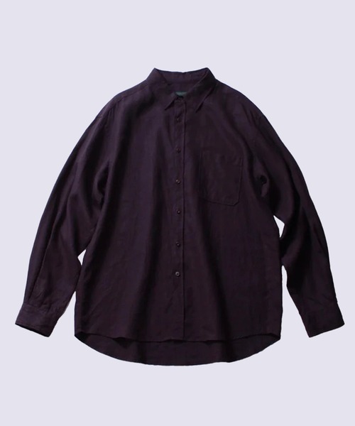 soe(ソーイ)の「【soe】Dad Shirts(シャツ/ブラウス・メンズ・パープル・2/1)」の1枚目の写真