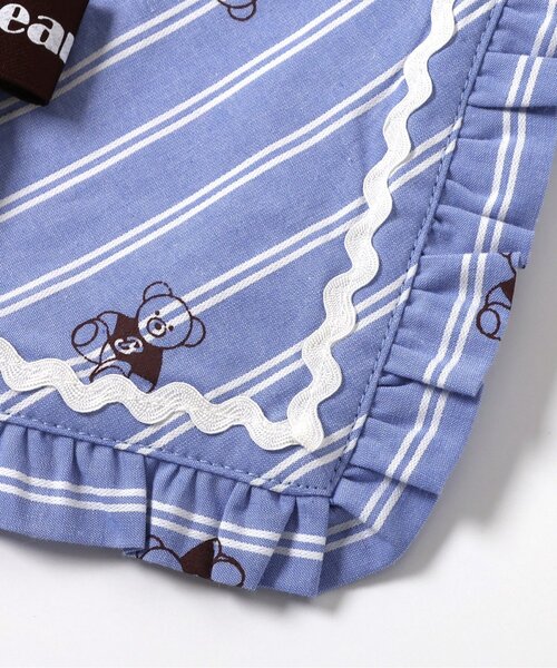 apres les cours(アプレレクール)の「tiny bear2WAYワンピース(ワンピース・キッズ・サックスブルー/アイボリー・100/80/120/110/90)」の21枚目の写真