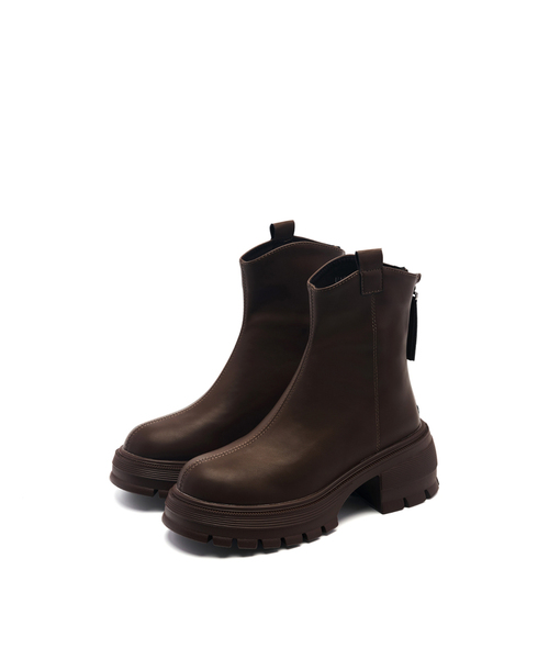 SPUR(シュプール)の「スラウチースパン プラットフォームミドルブーツ6cm -UA9053 (2カラー)(ブーツ・レディース・ブラック/ブラウン・23cm/23.5cm/24.5cm/25cm/24cm)」の1枚目の写真