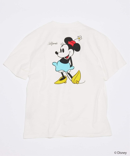 MICKEY MOUSE(ミッキーマウス)の「MICKEY MOUSE / ミッキー マウス 別注 プリント Tシャツ(Tシャツ/カットソー・メンズ・ブラックミックス/ブルー系その他/ブラウン/ホワイト/ブラック系その他/グレー・LARGE/SMALL/MEDIUM)」の10枚目の写真
