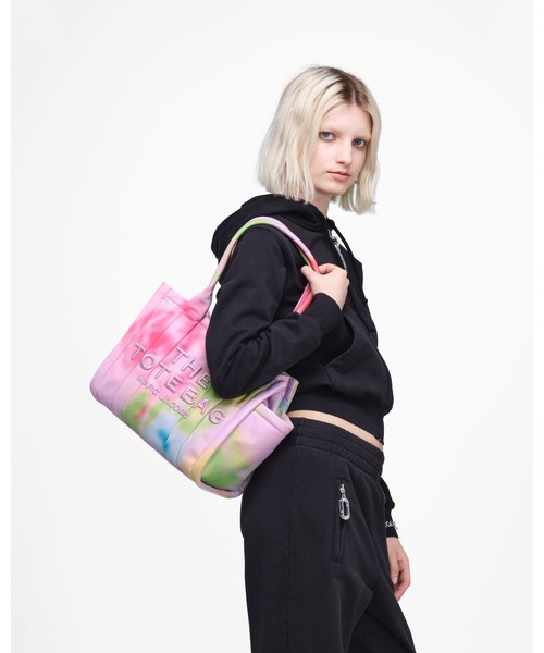 NEW】THE BLURRED FLORAL MEDIUM PUFFY NYLON TOTE BAB/ザ ブラード