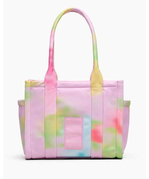 NEW】THE BLURRED FLORAL MEDIUM PUFFY NYLON TOTE BAB/ザ ブラード