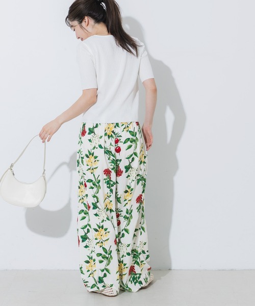coca（coca）（コカ）の「レーヨンボタニカル柄パンツ（その他パンツ・レディース・その他・LONG/MEDIUM/SHORT）」の7枚目の写真