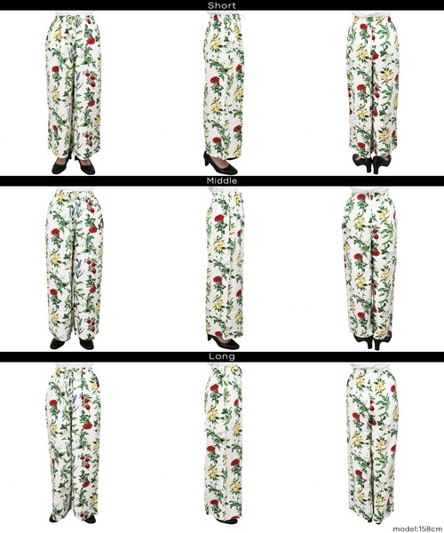 coca（coca）（コカ）の「レーヨンボタニカル柄パンツ（その他パンツ・レディース・その他・LONG/MEDIUM/SHORT）」の10枚目の写真