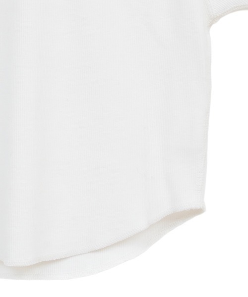 CLANE(クラネ)の「CLANE/クラネ/ROUND SHORT SLEEVE TOPS(Tシャツ/カットソー・レディース・ブラック/ホワイト・1)」の14枚目の写真