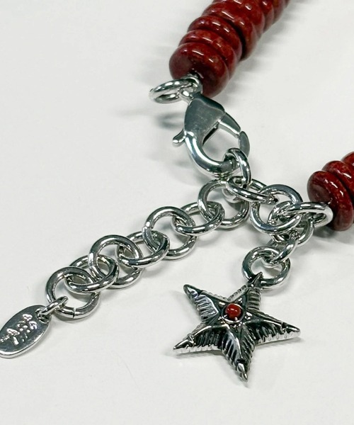 TMT（ティーエムティー）の「BRACELET（STAR）（ブレスレット・メンズ・ブラック/ターコイズブルー/レッド・FREE）」の7枚目の写真