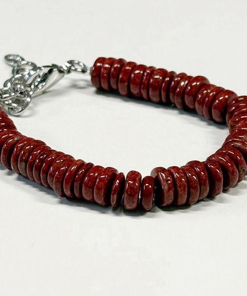 TMT（ティーエムティー）の「BRACELET（STAR）（ブレスレット・メンズ・ブラック/ターコイズブルー/レッド・FREE）」の8枚目の写真