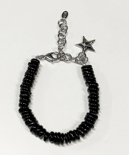 TMT（ティーエムティー）の「BRACELET（STAR）（ブレスレット・メンズ・ブラック/ターコイズブルー/レッド・FREE）」の9枚目の写真
