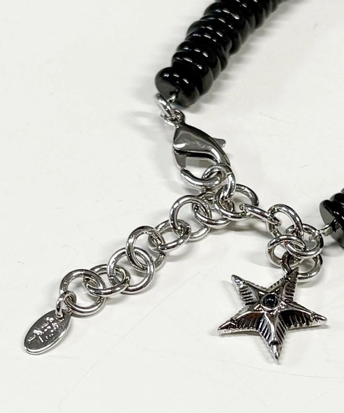 TMT（ティーエムティー）の「BRACELET（STAR）（ブレスレット・メンズ・ブラック/ターコイズブルー/レッド・FREE）」の10枚目の写真