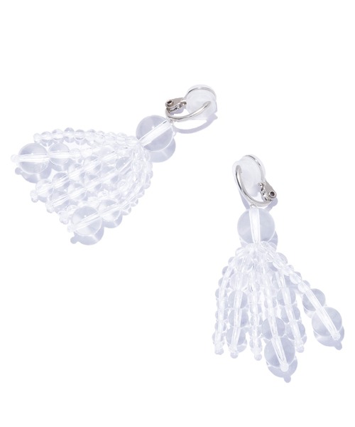 IRIS47(イリスフォーセブン)の「【IRIS 47】bundle earring crystal/バンドル イヤリング クリスタル VSJ22(イヤリング・レディース・クリア・FREE)」の4枚目の写真