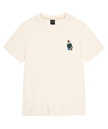 ミニミーカジュアルブロドック刺繍半袖