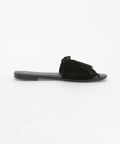 Steven Alan(スティーブンアラン)の「<NICOLAS LAINAS × Steven Alan>FRINGE SANDALS BLACK/サンダル(サンダル・レディース・ブラック・38/37/36)」の4枚目の写真