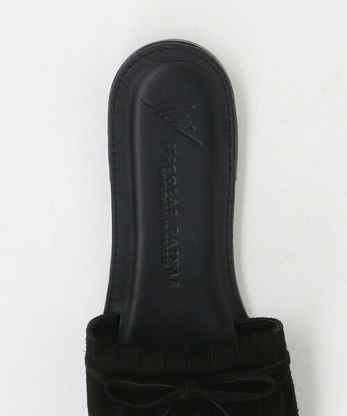 Steven Alan(スティーブンアラン)の「<NICOLAS LAINAS × Steven Alan>FRINGE SANDALS BLACK/サンダル(サンダル・レディース・ブラック・38/37/36)」の7枚目の写真