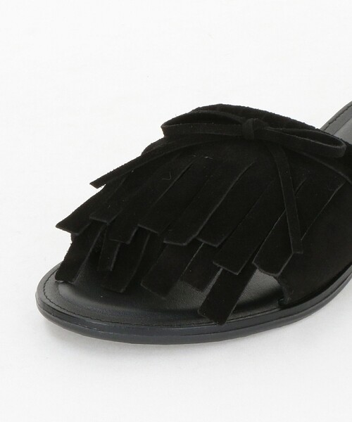 Steven Alan(スティーブンアラン)の「<NICOLAS LAINAS × Steven Alan>FRINGE SANDALS BLACK/サンダル(サンダル・レディース・ブラック・38/37/36)」の8枚目の写真