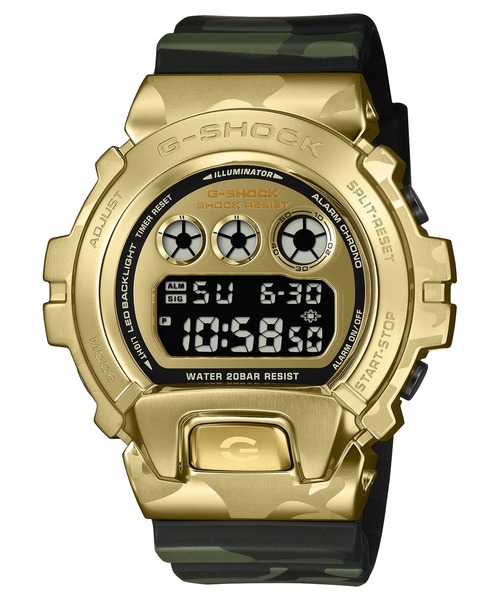 BOLD CAMO Series / GM-6900CMG-3JF（デジタル腕時計）｜G-SHOCK（ジー
