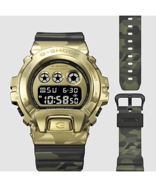 G-SHOCK(ジーショック)の「BOLD CAMO Series / GM-6900CMG-3JF(デジタル腕時計・メンズ・グリーン系カモフラージュ・FREE)」の5枚目の写真
