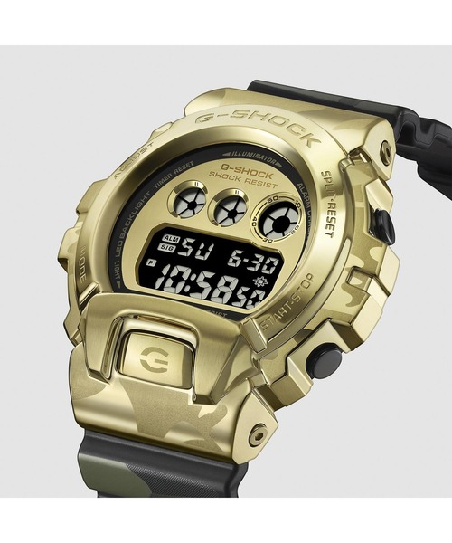 G-SHOCK(ジーショック)の「BOLD CAMO Series / GM-6900CMG-3JF(デジタル腕時計・メンズ・グリーン系カモフラージュ・FREE)」の4枚目の写真