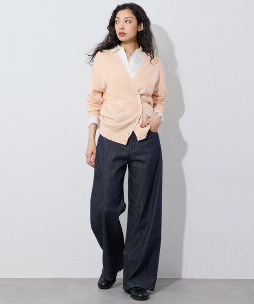 Whim Gazette(ウィムガゼット)の「【GEMINI】5ポケットデニムパンツ(デニムパンツ・レディース・インディゴブルー・36/38)」の4枚目の写真