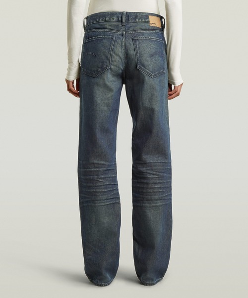 G-STAR(ジースター)の「G-Straight Jeans/ヴィンテージライクストレートジーンズ/L28(デニムパンツ・レディース・インディゴブルー・27inch/26inch/25inch/24inch)」の2枚目の写真