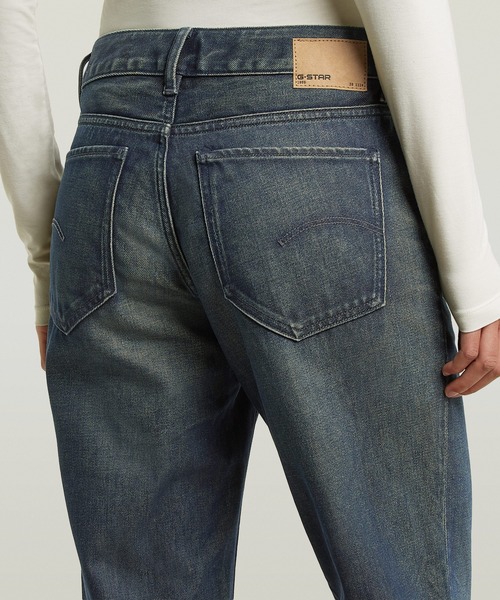 G-STAR(ジースター)の「G-Straight Jeans/ヴィンテージライクストレートジーンズ/L28(デニムパンツ・レディース・インディゴブルー・27inch/26inch/25inch/24inch)」の4枚目の写真
